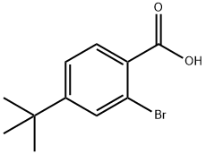 2-BROMO-4-TERT-BUTYLBENZOIC ACID Structure