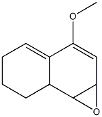 6-METHOXY-1A,2,3,7B-TETRAHYDRO-1-OXA-CYCLOPROPA[A]NAPHTHALENE Structure