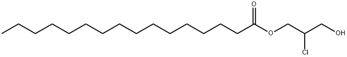 rac 1-PalMitoyl-2-chloropropanediol, 63326-63-6, 结构式