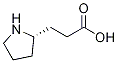 (2S)-2-Pyrrolidinepropanoic acid Struktur
