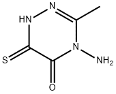 1,2,4-Triazin-5(4H)-one, 4-amino-1,6-dihydro-3-methyl-6-thioxo- (9CI),633297-83-3,结构式