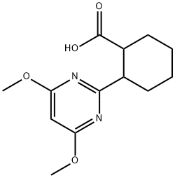 2-(4,6-DIMETHOXYPYRIMIDIN-2-YL)CYCLOHEXANECARBOXYLICACID(RACEMICMIXTUREOFCIS-ISOMERS)
