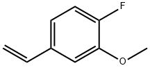 Benzene, 4-ethenyl-1-fluoro-2-methoxy- (9CI) 结构式