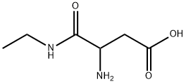 Butanoic  acid,  3-amino-4-(ethylamino)-4-oxo- Struktur