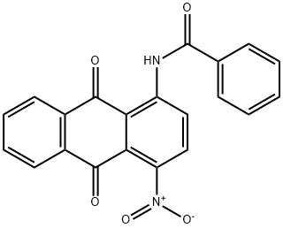 BENZAMIDE, N-(9,10-DIHYDRO-4-NITRO-9,10-DIOXO-1-ANTHRACENYL)- Struktur