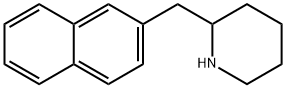 RAC-2-(2-NAPHTHYLMETHYL)PIPERIDINE 化学構造式