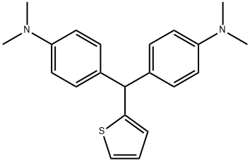 4-[(4-dimethylaminophenyl)-thiophen-2-yl-methyl]-N,N-dimethyl-aniline,6339-91-9,结构式