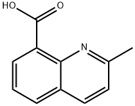 2-Methylquinoline-8-carboxylic acid Struktur