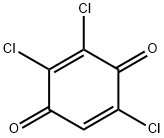 2,3,5-三氯-1,4-苯醌, 634-85-5, 结构式