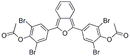 4-(3-(4-(Acetyloxy)-3,5-dibromophenyl)-2-benzofuran-1-yl)-2,6-dibromop henyl acetate|