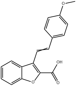 3-[2-(4-메톡시페닐)에테닐]벤조푸란-2-카르복실산