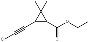 63406-19-9 2-Chloroethynyl-3,3-dimethylcyclopropanecarboxylic acid ethyl ester