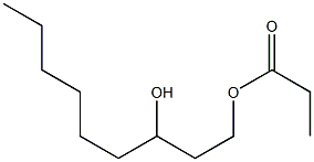 3-hydroxynonyl propionate,63408-88-8,结构式