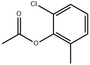 Acetic acid 2-chloro-6-methylphenyl ester 结构式