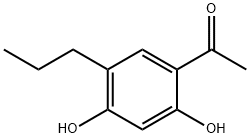 1-(2,4-二羟基-5-丙基苯基)-1-乙酮, 63411-87-0, 结构式
