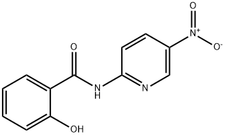 2-羟基-N-(5-硝基-2-吡啶基)苯甲酰胺, 634166-21-5, 结构式