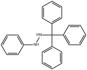 1-Phenyl-2-tritylhydrazine Structure