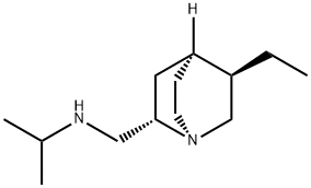 1-Azabicyclo[2.2.2]octane-2-methanamine,5-ethyl-N-(1-methylethyl)-,(1S,2S,4S,5R)-(9CI) 结构式