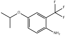 4-(propan-2-yloxy)-2-(trifluoromethyl)aniline Struktur