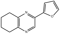 Quinoxaline, 2-(2-furanyl)-5,6,7,8-tetrahydro- (9CI) Structure