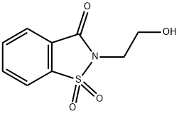 2-(2-hydroxyethyl)-1,2-benzisothiazol-3(2H)-one 1,1-dioxide|2-(2-羟基乙基)苯并[D]异噻唑-3(2H)-酮 1,1-二氧化