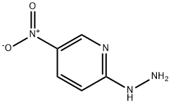 (5-nitropyridin-2-yl)hydrazine Struktur