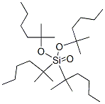 Silicic acid tetrakis(1,1-dimethylpentyl) ester,63449-47-8,结构式