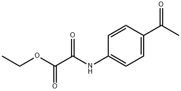 ethyl (4-acetylphenyl)carbamoylformate,6345-12-6,结构式