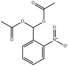 邻硝基苯甲醛二乙酸酯,6345-63-7,结构式