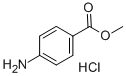 4-氨基苯甲酸甲酯盐酸盐,63450-84-0,结构式