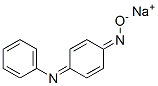 4-(phenylimino)cyclohexa-2,5-dien-1-one oxime, sodium salt Struktur
