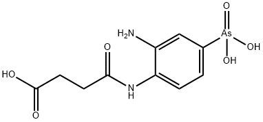 3-[(2-amino-4-arsono-phenyl)carbamoyl]propanoic acid|