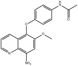5-[4-Acetamidophenoxy]-8-amino-6-methoxyquinoline Structure