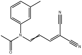 N-(4,4-디시아노-1,3-부타디에닐)-N-(3-메틸페닐)아세트아미드