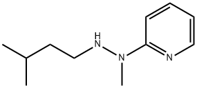 2-(2-isopentyl-1-methylhydrazino)pyridine Struktur