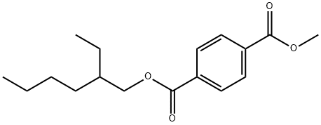2-ethylhexyl methyl terephthalate Struktur
