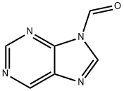 9H-Purine-9-carboxaldehyde (9CI) Struktur