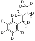 N-BUTYLBENZENE-D14, 634897-78-2, 结构式