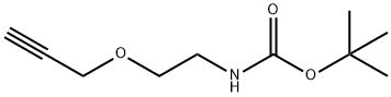 Carbamic acid, [2-(2-propynyloxy)ethyl]-, 1,1-dimethylethyl ester (9CI) Structure