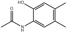 3,4-Dimethyl-6-acetaminophenol Structure