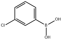 3-Chlorophenylboronic acid Struktur