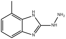 2H-Benzimidazol-2-one,1,3-dihydro-4-methyl-,hydrazone(9CI)|2-肼基-4-甲基-1H-苯并咪唑
