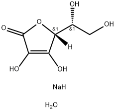 异坏血酸钠盐单水合物,63524-04-9,结构式