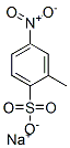 sodium 2-methyl-4-nitrobenzenesulphonate Structure