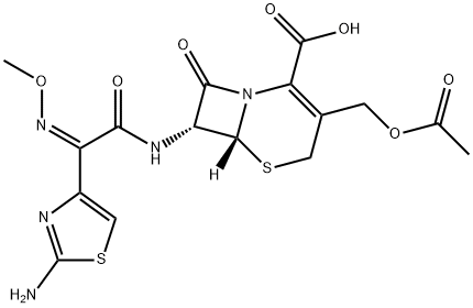 63527-52-6 CefotaximeAntimicrobial ActivitySusceptibilityAdministrationDosagePharmacokinetics