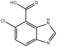 1H-Benzimidazole-4-carboxylicacid,5-chloro-(9CI)|