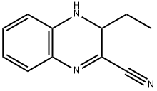 2-Quinoxalinecarbonitrile,3-ethyl-3,4-dihydro-(9CI) Structure