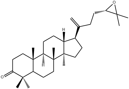 24,25-Epoxy-dammar-20(21)-en-3-one Struktur