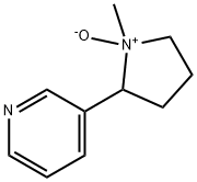 3-(1-methyl-1-oxidopyrrolidin-1-ium-2-yl)pyridine 化学構造式