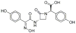 (3S,αR)-3-[[[(Z)-Hydroxyimino](4-hydroxyphenyl)acetyl]amino]-α-(4-hydroxyphenyl)-2-oxo-1-azetidineacetic acid|NOCARDICIN E